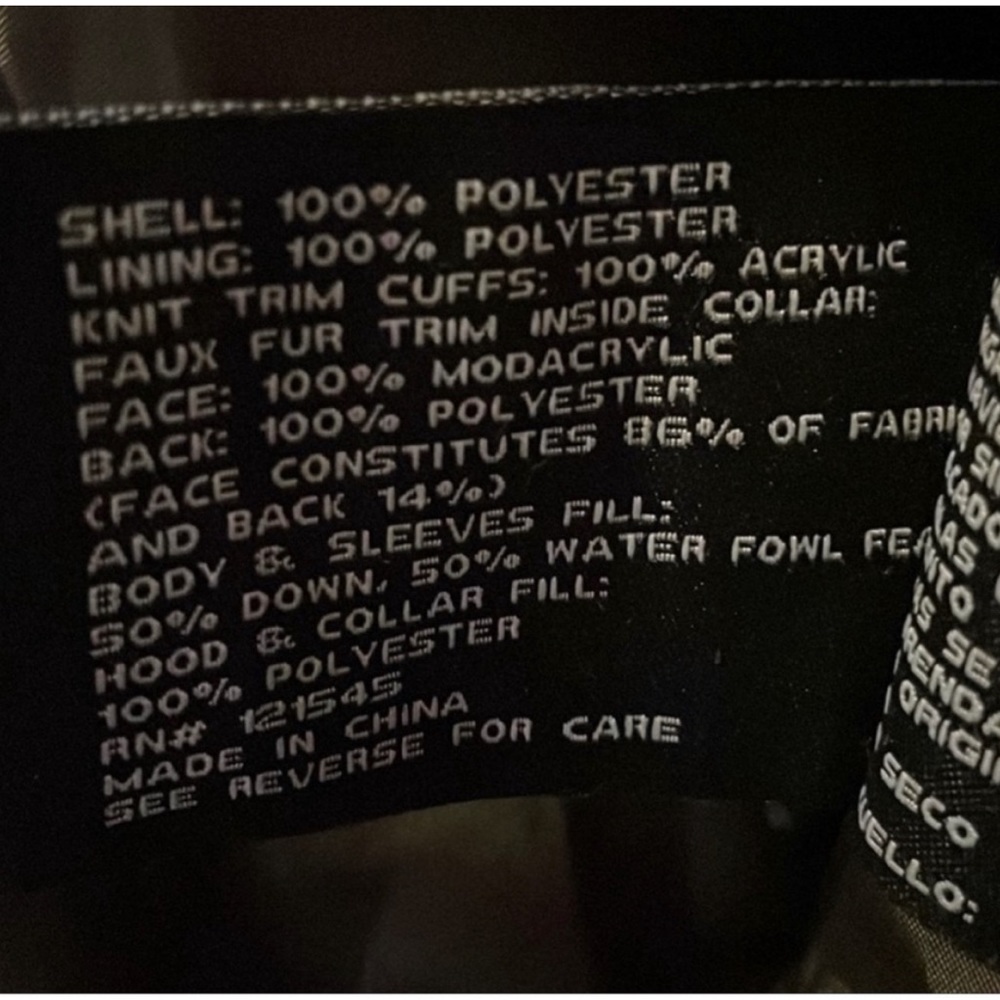 London Fog Down Coat - Picture 5 of 5